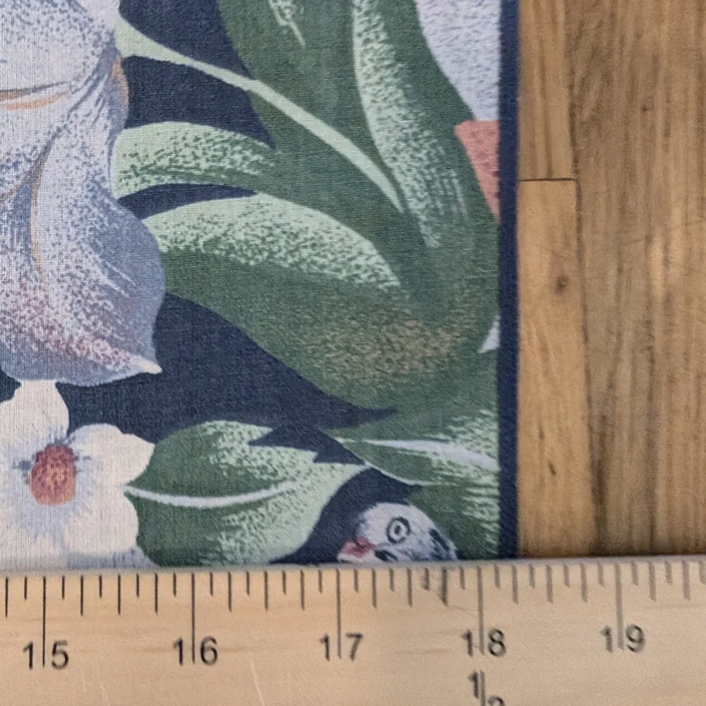 NEW Floral & Bird Napkins Set of 8 Mervyn's 80s 90s Vintage Cottagecore Cotton X